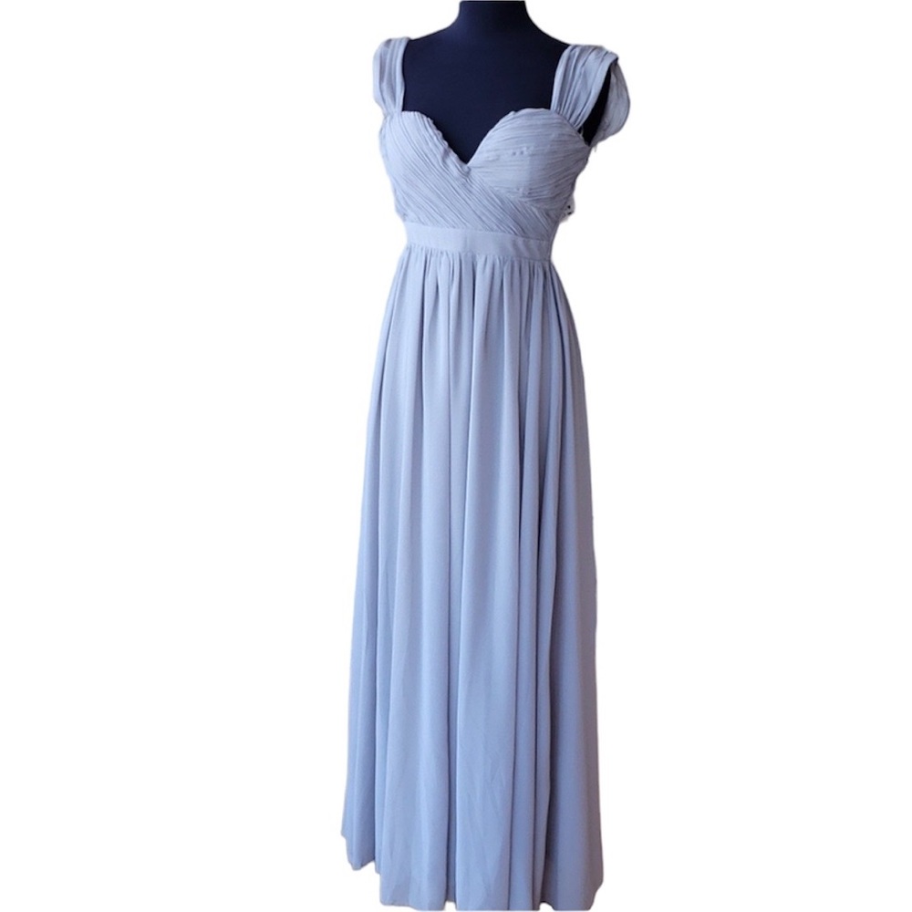 Light Gray Formal Dress